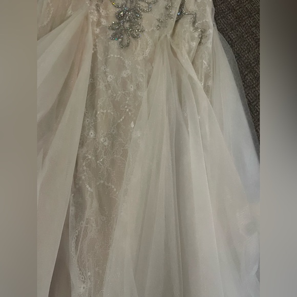 Light Pink & Ivory Gown - Picture 5 of 8